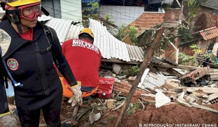 Deslizamentos em Ipatinga deixam pelo menos seis mortos