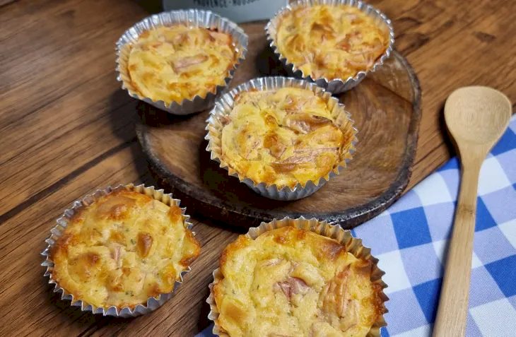 Muffin de pizza fácil