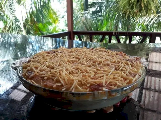 Escondidinho de carne moída