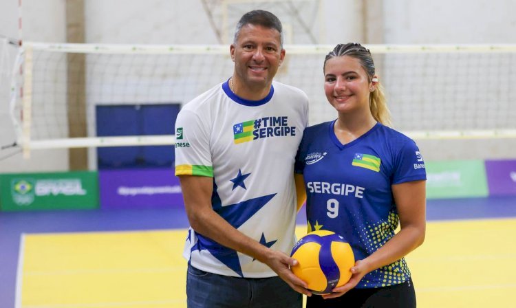 Ex-atacante da seleção prestigia filha nos Jogos da Juventude