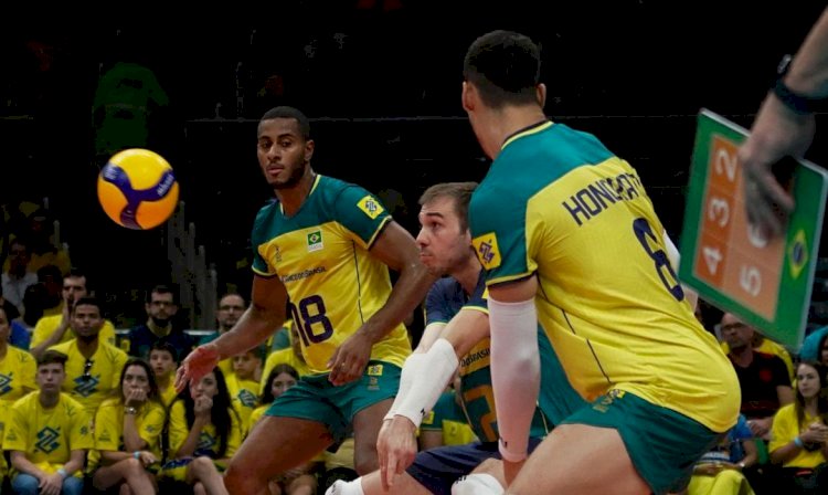 Brasil vence Itália no vôlei e está na Olimpíada de Paris