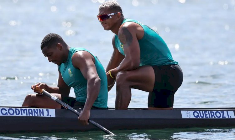 Canoagem: Isaquias e Jacky terminam prova C2 500m fora do pódio