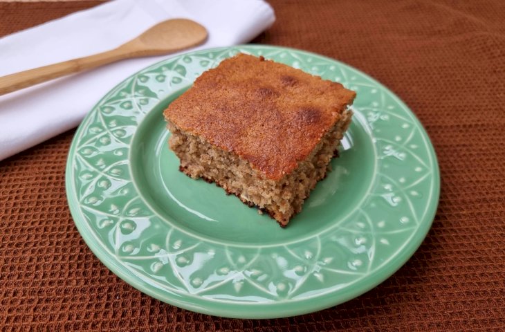 Bolo de banana com aveia fácil