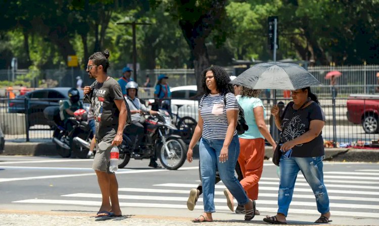 Temperatura no Rio chega a 39,9°C nesta quarta-feira