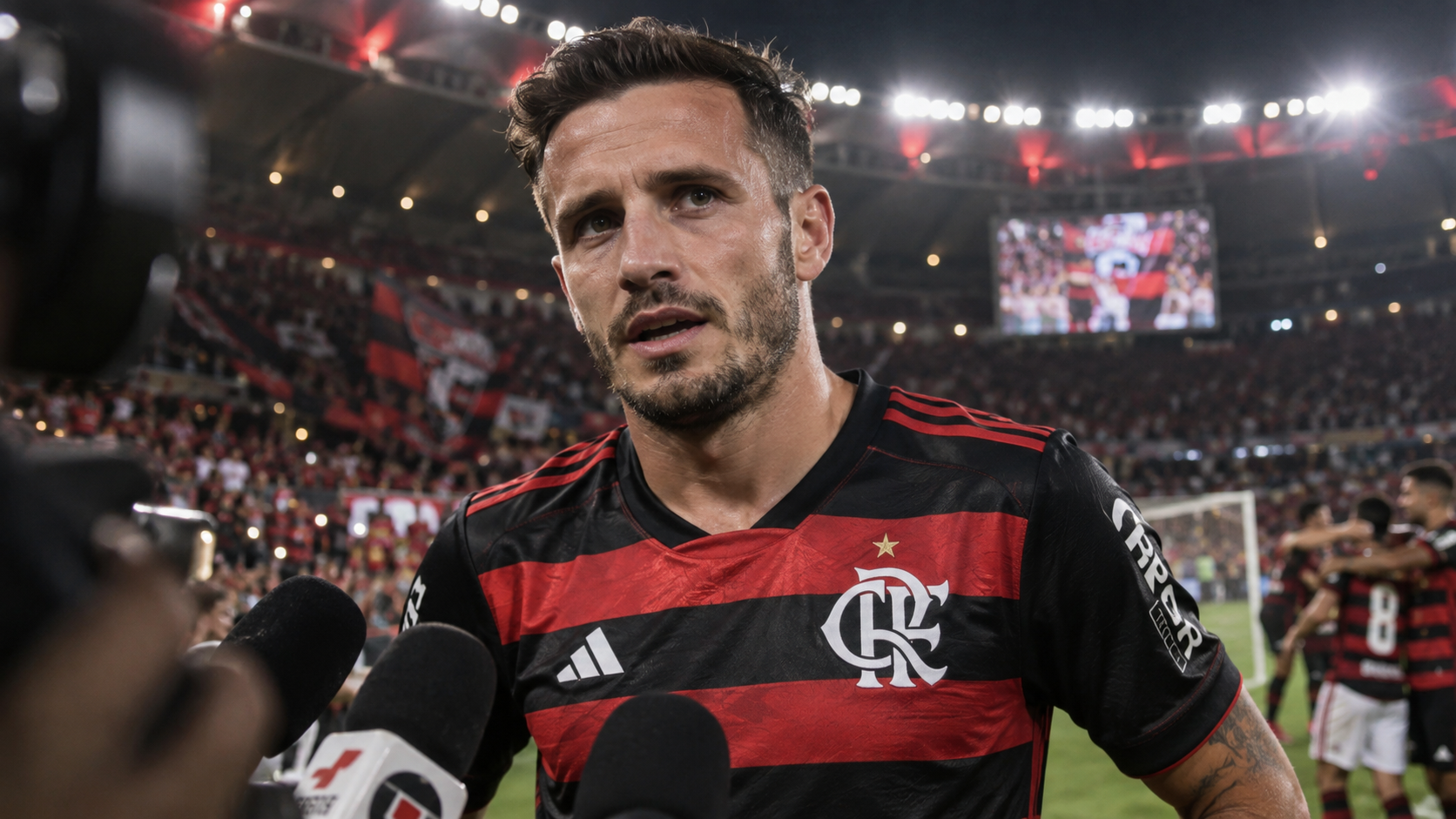 Saúl aproveita chance no Flamengo, desabafa sobre falta de espaço e deixa futuro em aberto