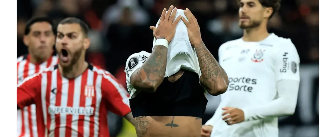 Corinthians é eliminado da Libertadores após drama nos pênaltis contra o Estudiantes