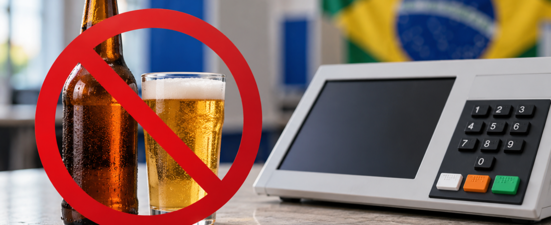 Lei Seca nas eleições 2026: veja onde haverá restrições à venda e ao consumo de bebidas alcoólicas