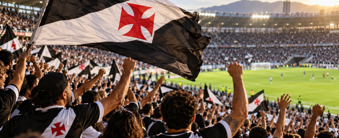 Torcida do Vasco esgota 4 mil ingressos para clássico contra o Botafogo em poucas horas